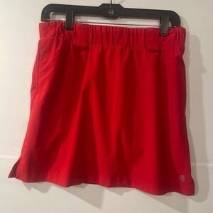 IZOD Golf Skort Womens Small Red Active Athletic Tennis Skirt